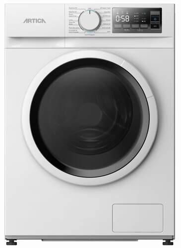 Lavadora Artica A81400A - Clase A, 8 kg, 1400 rpm, 15 Programas, Vapor, Display LED, Blanca