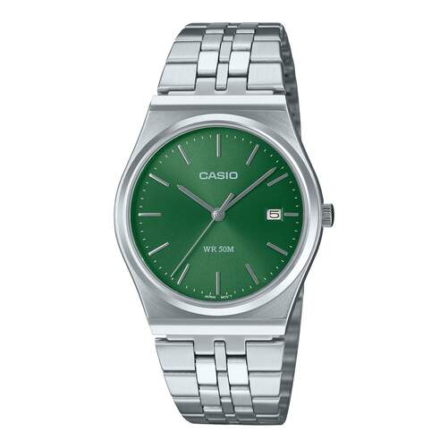 Reloj Casio Collection Hombre MTP-B145D-3AVEF - Resistente al agua 5 bares, esfera analógica, plata