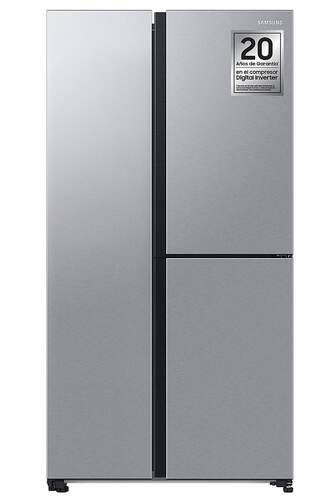 Frigorífico Americano Samsung RH69DG895ESLEF - Clase E, 645L, SpaceMax, con toma, TwinCooling, inox