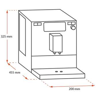 CAFET. MELITTA E950-103 SOLO PLATA SUPERAUTOMATICA