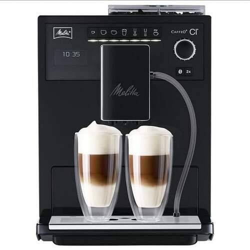 Cafetera Automática Caffeo CI E970-003 - 1400W, 10 Programas, 5 Ajustes Molido, 15 Bares