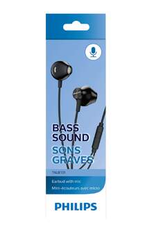 AURICULARES PHILIPS TAUE101BK/00 BLACK