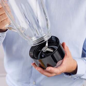 BATID. VASO TAURUS PRIOR GLASS 1500W 1,5L V/C NGRA