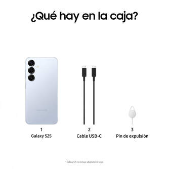 SMARTPHONE SAMSUNG S25 12/128 6,2%%%quot; AZUL