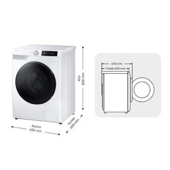 LVD.SEC. SAMSUNG WD90DG6B85BEU3 9/6K 1400R BCA