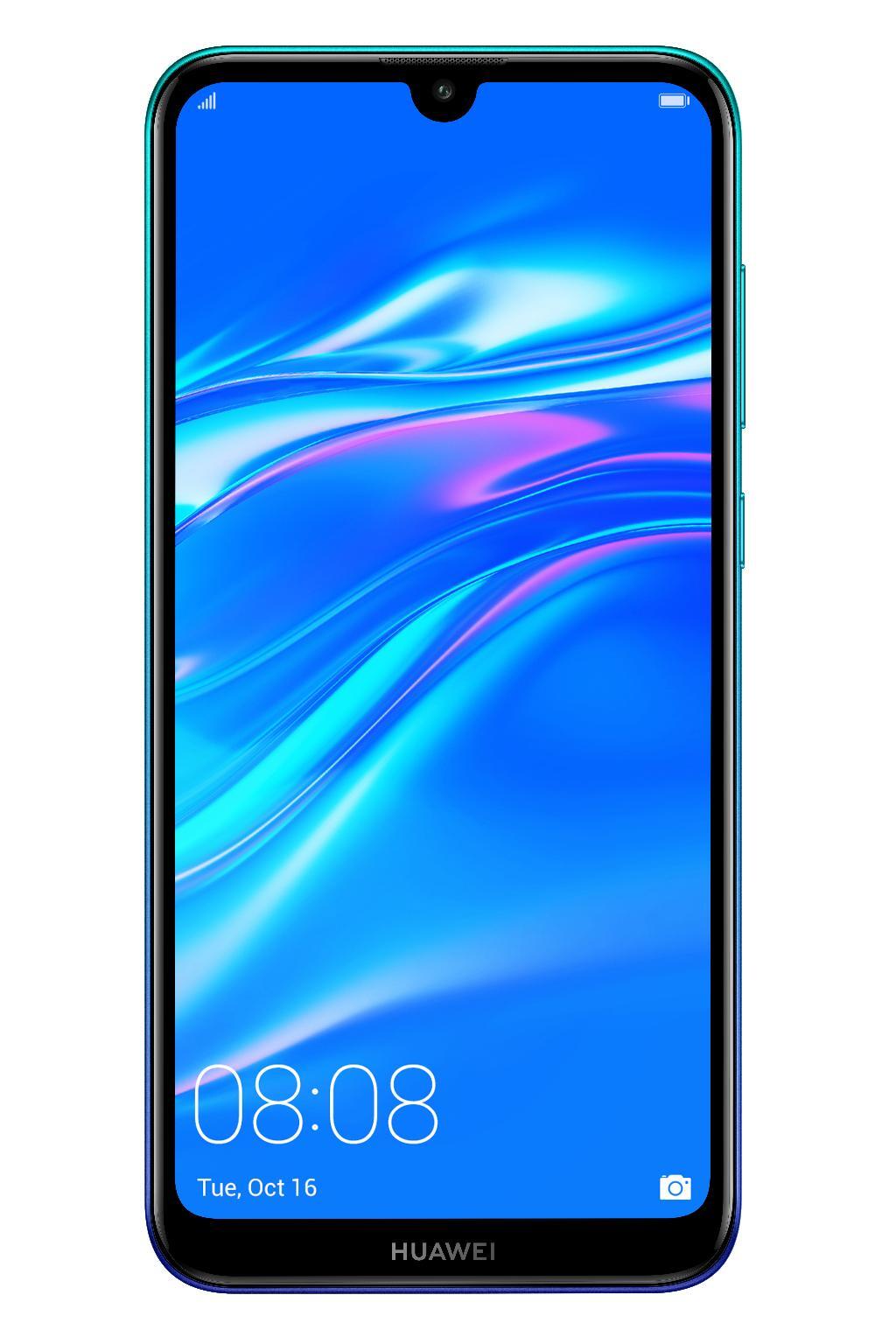 Huawei Y7 2019 626 32gb azul 3gb+32gb ds libre 3gb smartphone de 6.26 ram 3 memoria 32 dual nano 4000 mah 13 android 9 full 450 1590 626“ 323gb 1.8ghz 332g 13+28mpx 4000mah 332gb 2019huawei