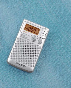 RADIO BOLSILLO SANGEAN DT-250 PLATA FM/AM