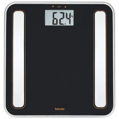 B&aacute;scula Beurer BF183 LE 2024 - Balance digital de an&aacute;lisis corporal, Hasta 180 kg,Negro