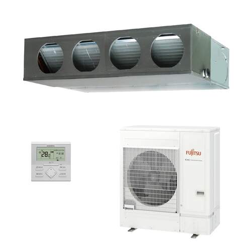 Aire Acondicionado Fujitsu ACY125KKA - A/A+, 4&#39;84 kW, 4&#39;18 kW, R-32, Blanco, Inox