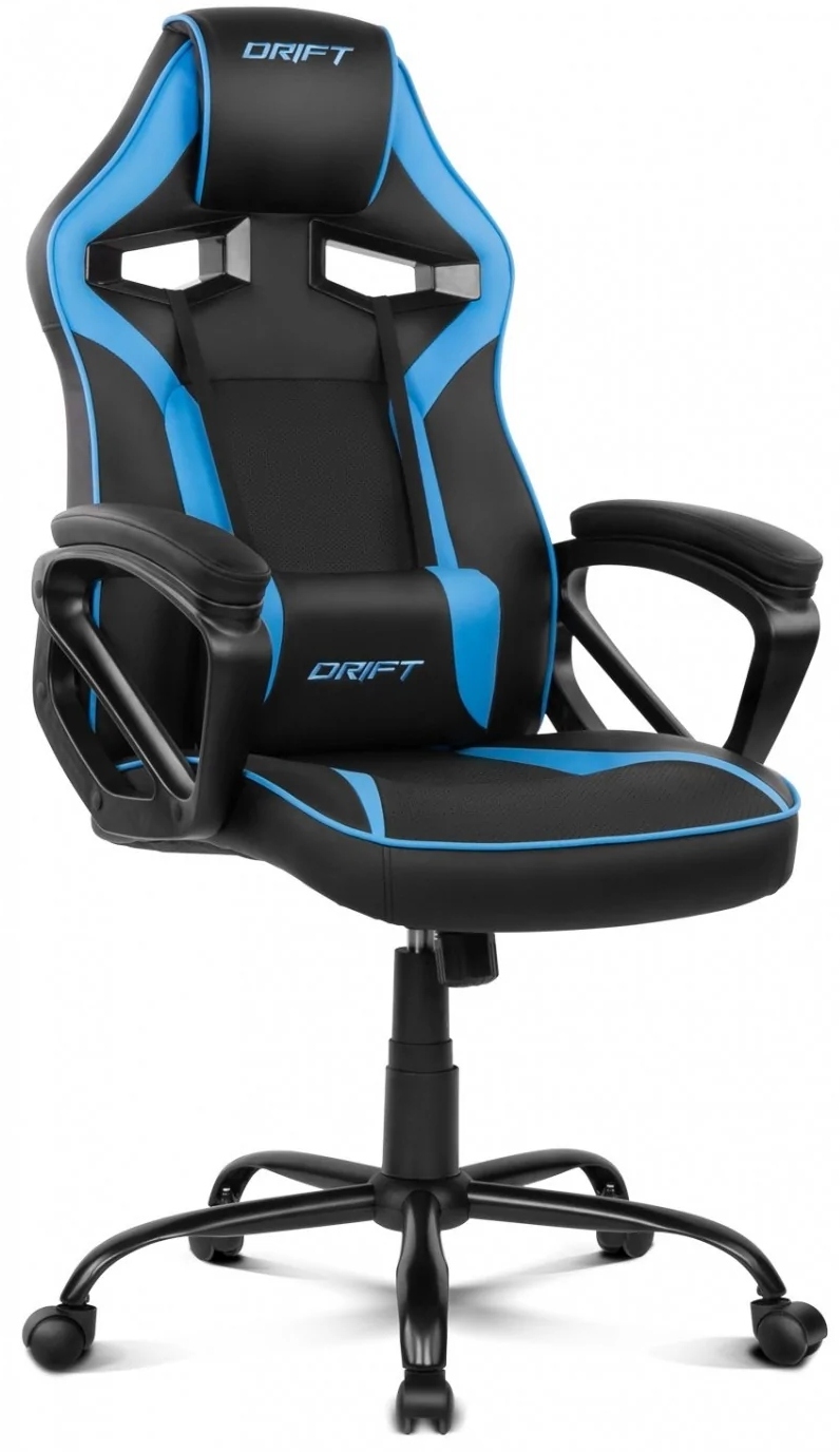 Silla Gaming Drift DR50BL - Especial para videojuegos, Asiento acolchado