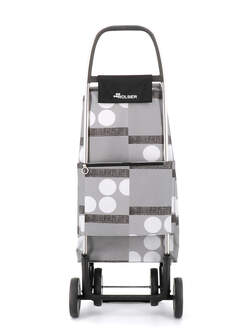 CARRO-COMPRA ROLSER IMX318 LOGOS 4 GRIS