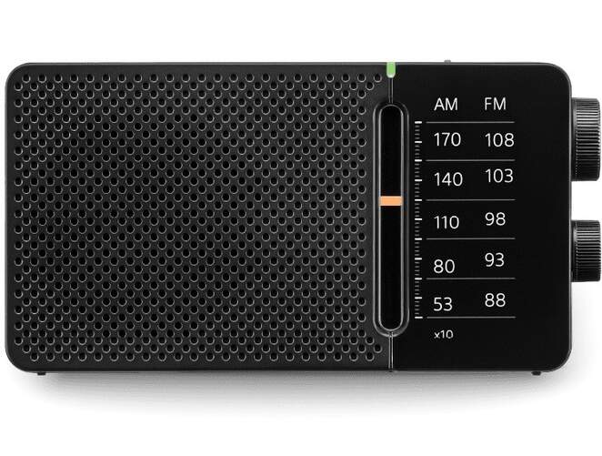Radio portatil Sangean SR-36 Negro - FM/AM,toma de auriculares, indicador led, antena telescópica