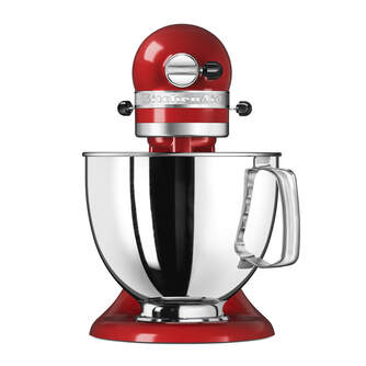 ROBOT COCINA KITCHENAID 5KSM125EER 4,8L 4ACC ROJ  