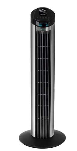 Ventilador Torre Cecotec EnergySilence 890 Skyline - 50W, 76cm, Oscila, 3 Velocidades, Mando