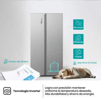 FRI. HISENSE RS3P538NAIE 179x91 NF INOX DSP KFIT