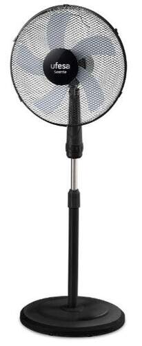 Ventilador Pie Ufesa Seattle - 50W, Diámetro 40cm, Oscilante, Altura Ajustable, 3 Velocidades