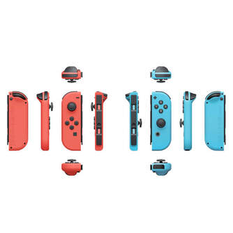 MANDO NINTENDO SWITCH SET IZQ/DER AZUL NEON/ROJO