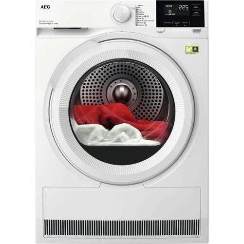 Secadora Bomba de Calor AEGTR839T4PB - 9 kg, Display, Clase B, Blanco