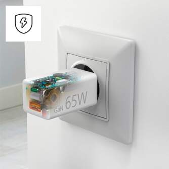 CARGADOR HAMA 00201643 1XUSB A   1USB C GAN 65W