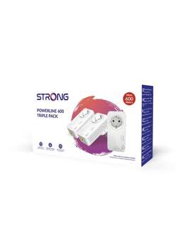 ADAPTADOR PLC STRONG POWERLINE 600 TRIPLE PACK
