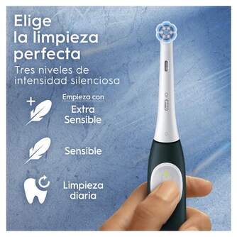DENTAL ORALB IO2 NEGRO FUNDA 2 RECAMBIOS