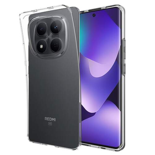 Funda JiC KickLite Para Redmi 15/15 5G - Transparente, TPU resistente a rayones y golpes
