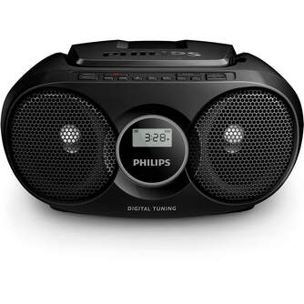 RAD/CD PHILIPS AZ215B/12 NEGRO 3W FM