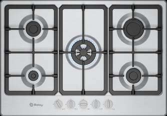 ENCIM. BALAY 3ETX576CB 5F 75CM GAS BUT INT INOX