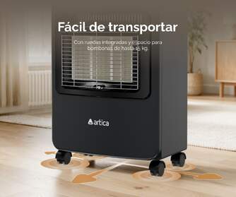 ESTUFA GAS ARTICA AEI4100G INFRARROJOS 4100W GRIS