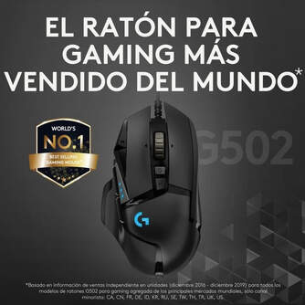 RATON LOGITECH G502 HERO EWR2 25600 DPI