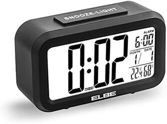 RELOJ/DESPERTADOR ELBE RD668N TEMP