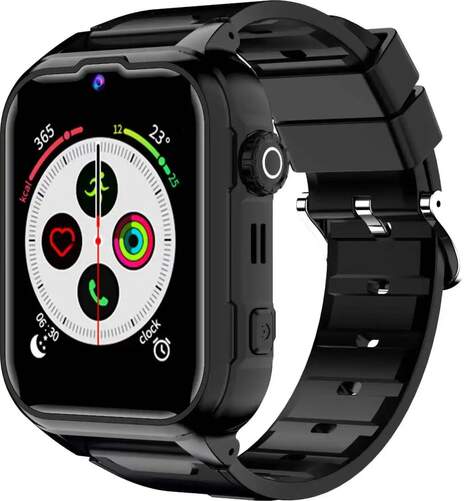 Smartwatch Denver SWGL-149B 4G Kids - Negro, pantalla 1,83", c&aacute;mara y micr&oacute;fono, 750 mAh