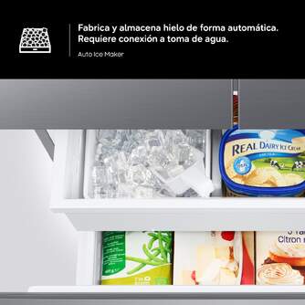 FRICOM. SAMSUNG RF50C530ES9EF 178x82 NF DISP INOX