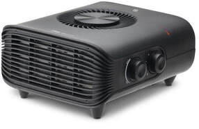 Calefactor Ufesa Alpha 83105992 - 2000 W, Cer&aacute;mico, Antivuelco, Negro