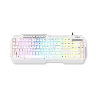 TECLADO RATON AURICULAR ALF. KROM KENTA GAMING BLA