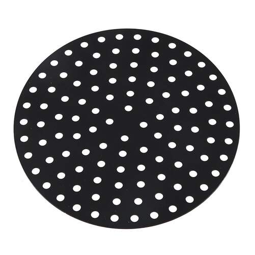 Papel de Silicona AirFryer NK-HO32012 - Redondo, 19&#39;5 cm, 2 unidades, Negro