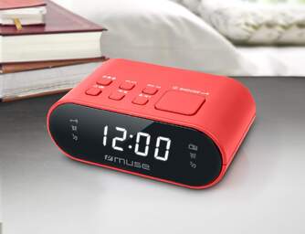 RADIO RELOJ MUSE M-10 RED FM