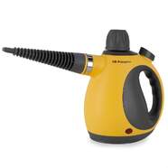 Vaporeta de Mano Orbegozo LV3580 - 1050 W, 9 Accesorios, Amarillo