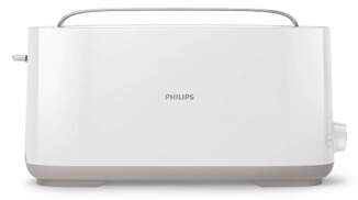 Tostadora Philips HD2590/00 - 1 Ranura Larga, 1030 W, 8 Ajustes, Recogemigas, Blanco