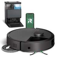 Aspirador Robot Roomba 505 N185040 - Friega, Wifi, Base de Autovaciado, Autonomía 3 h, Negro