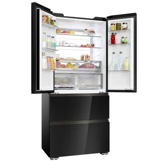 FRI. HAIER HFKR7819DNGB 190x83 4P NF CRISTAL NEGRO