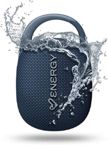 Altavoz Energy Sistem Clip Speaker - 9W, Bluetooth 5.3, 18h bater&iacute;a, Luz LED, TWS IPX7, Royal