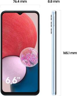 SMARTPHONE SAMSUNG A13 4/128 6,6%%%quot; LIGHT BLUE