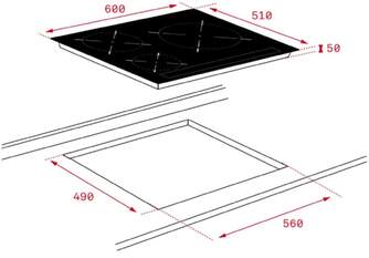 ENCIM. TEKA IZC63018MSSBK 3F IND EXC 112520023