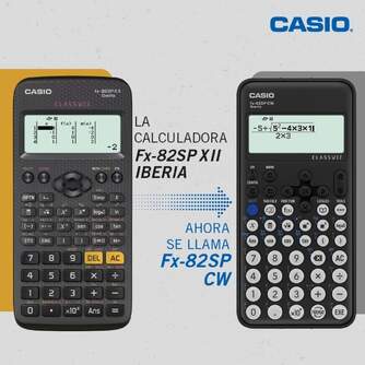 CALCULADORA CASIO FX-82 SP CW CLASSWIZ