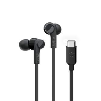 AURICULARES BELKIN SOUNDFORM USB-C NEGRO