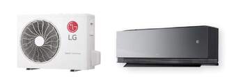 Aire Acondicionado Split LG MIRROR12X.SET Wifi - 3,5/4 kW, Clase A+++/A+++, R32, Blanco