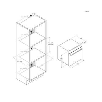 HORNO HOOVER HO6CP3T1HTX 71L MF INOX