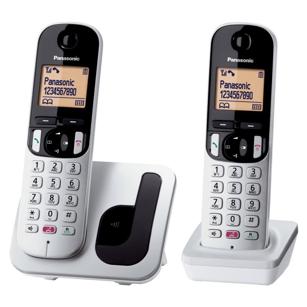 Teléfono Inalámbrico Panasonic KX-TGC252SPS Gris-negro - 50 Contactos, Bloqueo