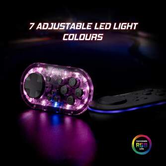 MANDO MINI DRAGONSHOCK SWITCH 2 UNIDADES RGB